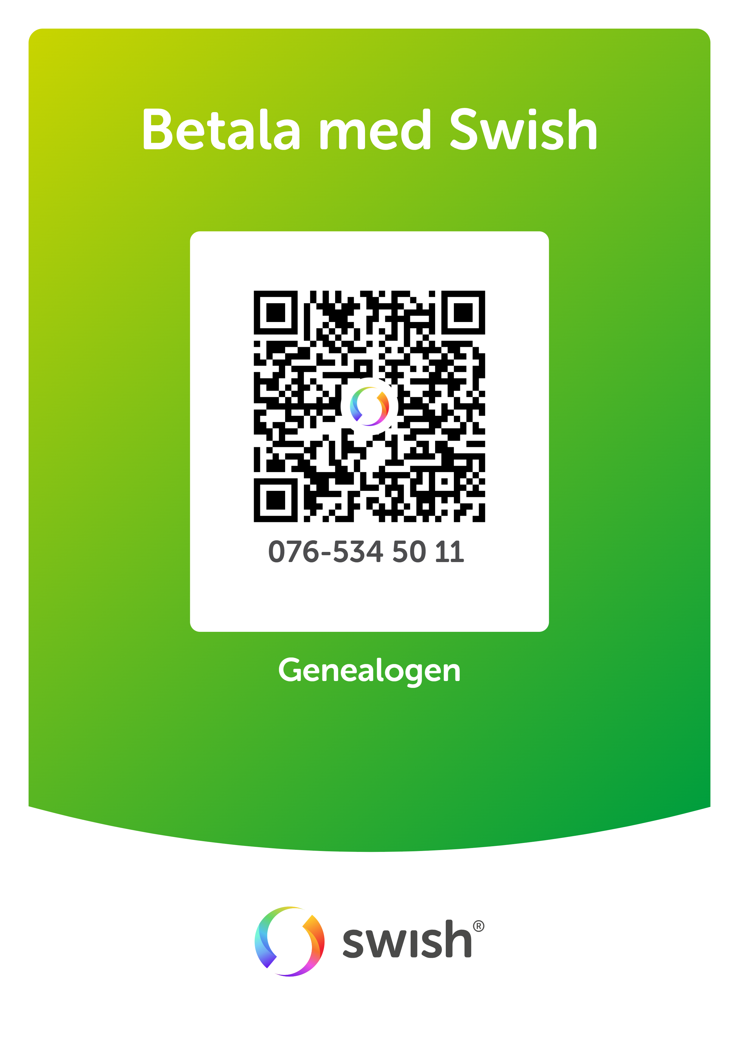 Swish QR-kod